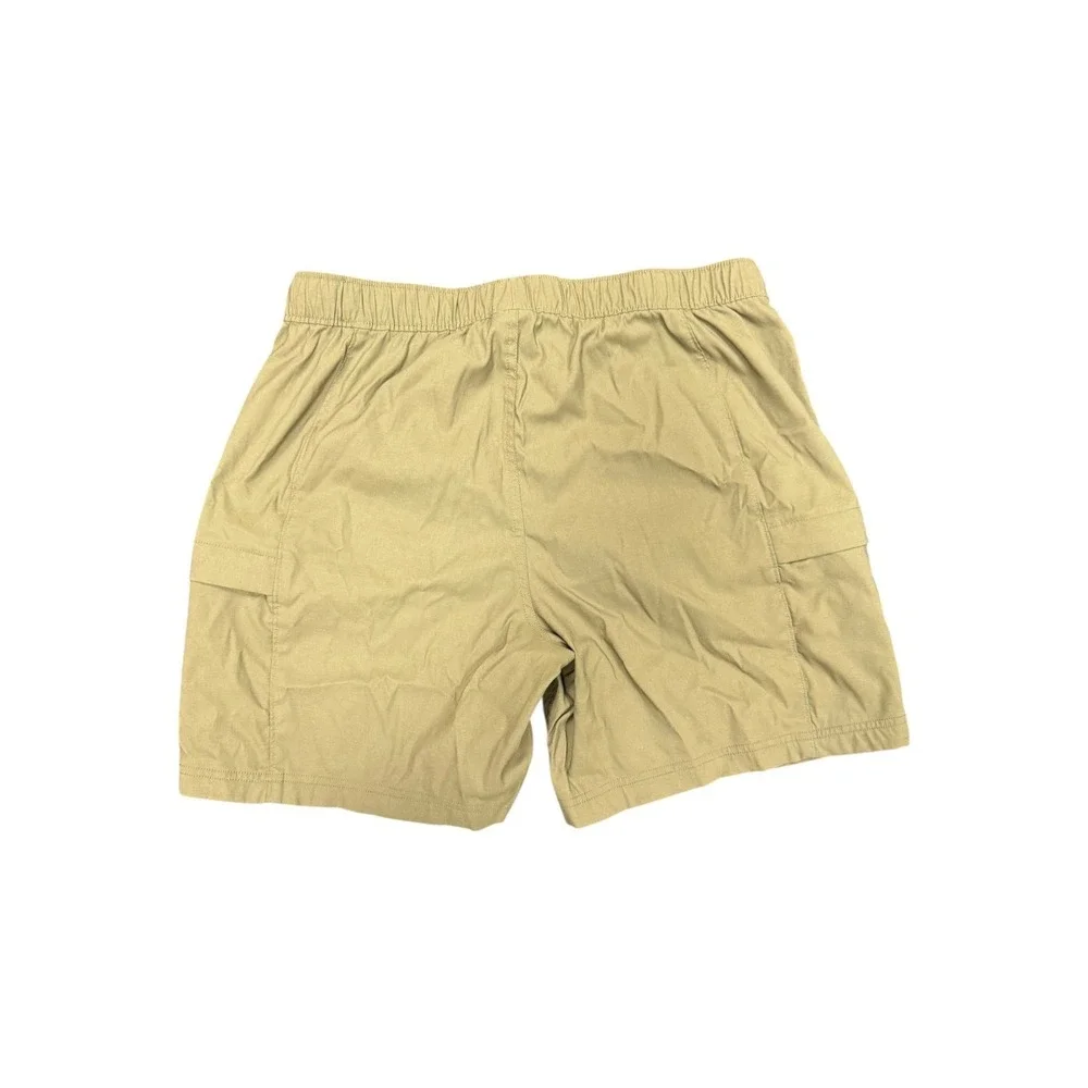 The North Face Cargo Shorts Mens Size M Green Excellent Nylon Belted Hiking